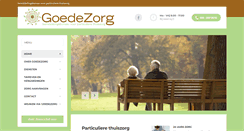 Desktop Screenshot of goedezorg.nl